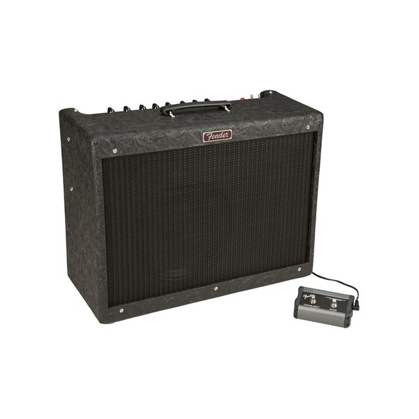 Fender Blues Deluxe Reissue LTD, Black Western at Gear4music