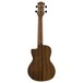 Luna High Tide Electro Acoustic Concert Ukulele, Koa Back View