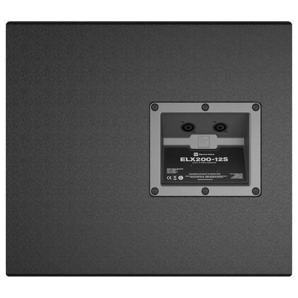 Electro-Voice ELX200-12S 12'' Passive Subwoofer, Black, Rear
