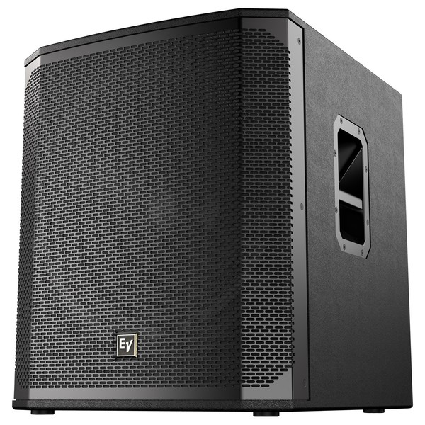 Electro-Voice ELX200-18S 18'' Passive Subwoofer, Black, Front Angled Left