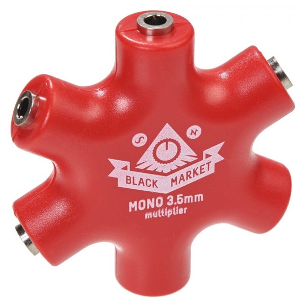 Black Market Modular Monomult, Red - Angled
