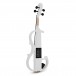 4/4 Size Electric Violin by Gear4music, White w/ Amp Pack