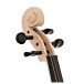 4/4 Size Electric Violin by Gear4music, Natural w/ Headphones