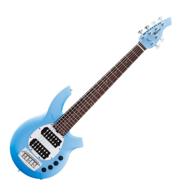 Music Man Bongo 6 HH Bass, Sky Blue