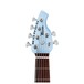 Music Man Bongo 6 HH Bass, Sky Blue Headstock