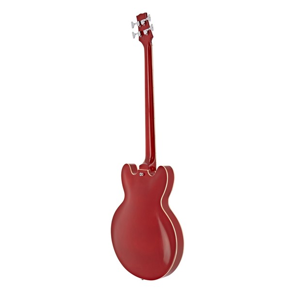 San Francisco Semi Acoustic Bass Wine Red, 15W Bass Amp Pack