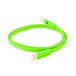 Neo Oyaide d+ USB Class B 1M Cable Green