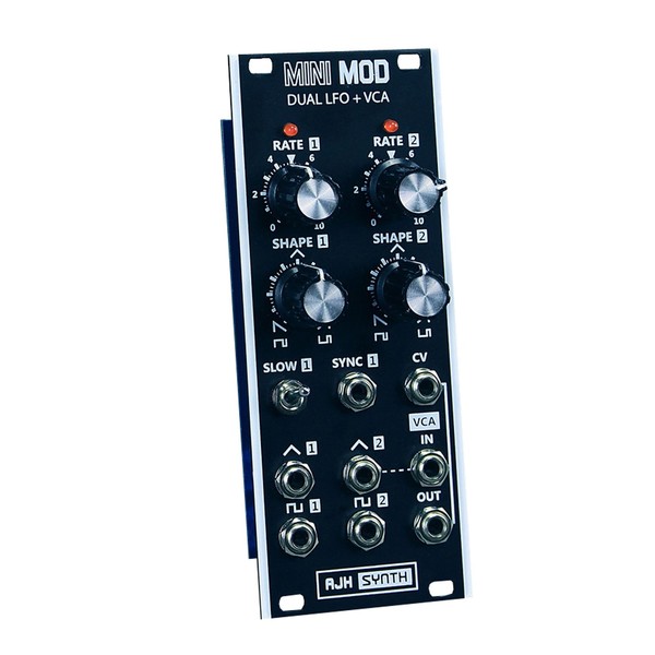 AJH Dual LFO & VCA, Black - Main