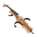 4/4 Size Electric Cello by Gear4music, Natural w/ Headphones