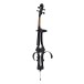 4/4 Size Electric Cello by Gear4music, Black w/ Amp Pack