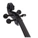 4/4 Size Electric Cello by Gear4music, Black w/ Amp Pack