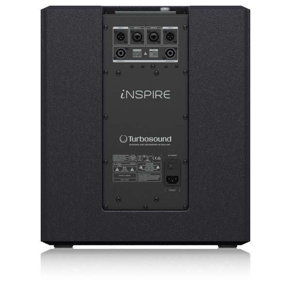 Turbosound iNSPIRE iP12B 12'' Active Subwoofer - Rear