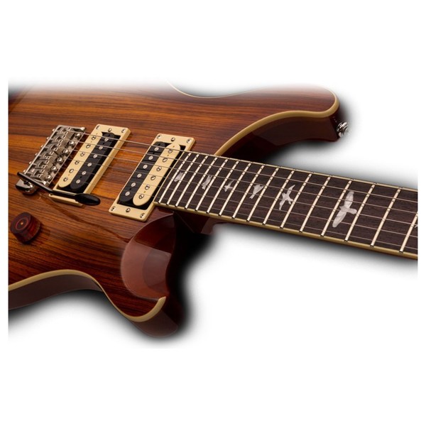 PRS SE Custom 24 Exotic Zebrawood 2018, Vintage Sunburst at Gear4music
