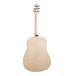 Seagull Excursion Natural Solid Spruce SG Acoustic Guitar Back