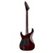 ESP LTD MH-401FR Electric Guitar, Dark Brown Sunburst - back
