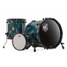 SJC Drums Custom 22'' 3pc Maple Shell Pack, Distressed Blue