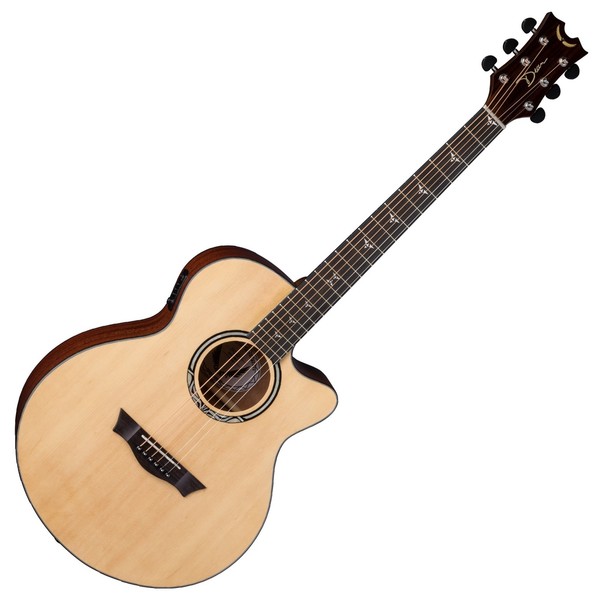 Dean Performer Plus Electro-Acoustic, Gloss Natural Front View