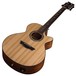 Dean Performer Plus Electro-Acoustic, Gloss Natural Slanted View