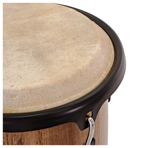 Pro Conga Drums 10" + 11" Set with Stands by Gear4music