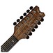 Dean Exhibition 12-String Electro Acoustic, Gloss Natural Neck & Headstock View