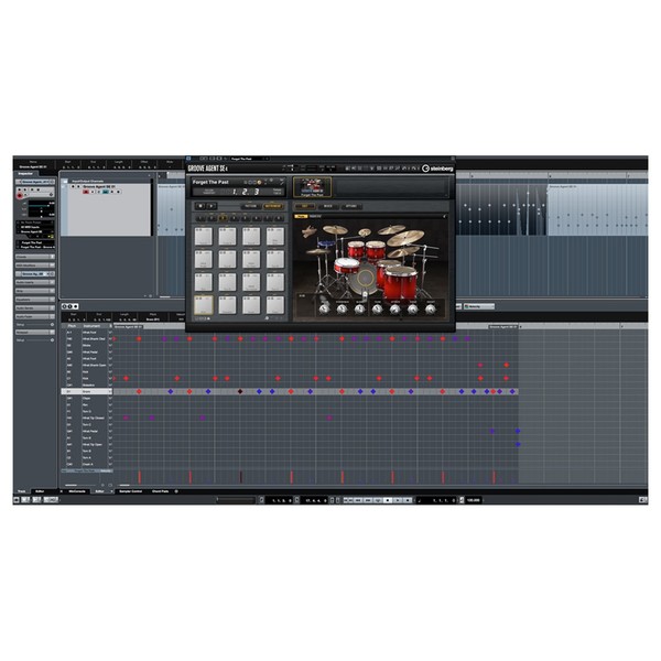 Steinberg Cubase Elements 9.5 - Drum Editor