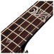 Dean Exotica Supreme Electro Acoustic Bass Guitar, Classic Black Pearl Inlay View