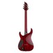 ESP LTD H1000QMSTBC Electric Guitar, See Thru Black Cherry - back