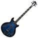Chowny CHB-2 Semi-Hollow Bass, Sapphire Burst