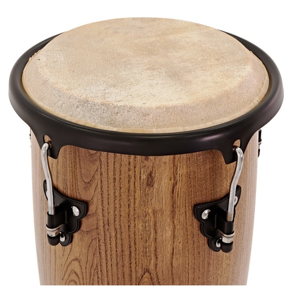 Pro Conga Drums 10" + 11" Set with Stands by Gear4music