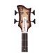 Chowny SWB-1 Scott Whitley Active Bass, Tobacco Burst headstock