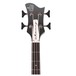 Chowny SWB-1 Scott Whitley Active Bass, Black headstock