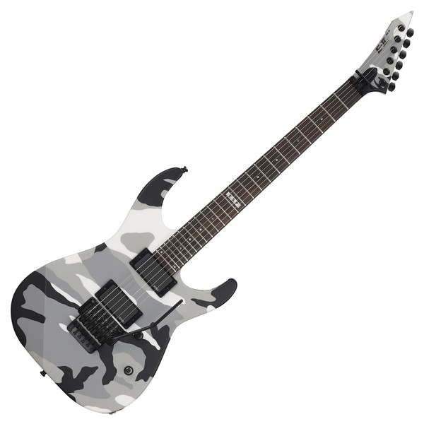 ESP E-II M-II Neck-Thru, Urban Camo