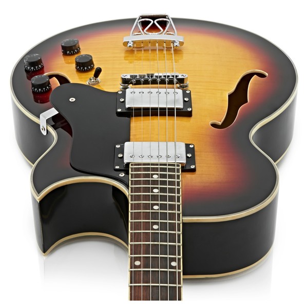 San Diego Semi Acoustic Guitar by Gear4music