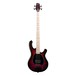 Chowny Davie504 EVO Bass, Red Burst front view