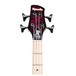 Chowny Davie504 EVO Bass, Red Burst headstock