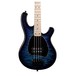 Chowny Davie504 EVO Bass, Blue Burst close up