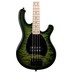 Chowny Davie504 EVO Bass, Green Burst close up