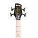 Chowny Davie504 EVO Bass, Green Burst headstock