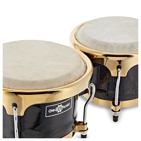 Deluxe Bongos 7" + 8.5" Set by Gear4music