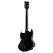 ESP LTD Viper-401 Electric Guitar, Black - back