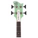 Chowny SWB-1 Scott Whitley Active Bass, Sea Foam Green headstock