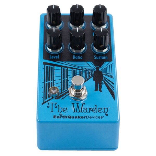 ★★★EarthQuaker Devices The Warden EarthQuaker Devices Warden V2 Optical Compressor EQD WARDEN