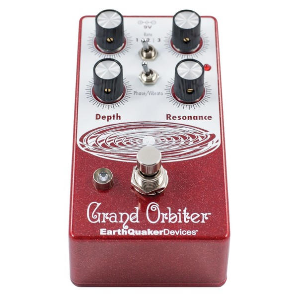 EarthQuaker Devices Grand Orbiter V3 Phaser top angle view
