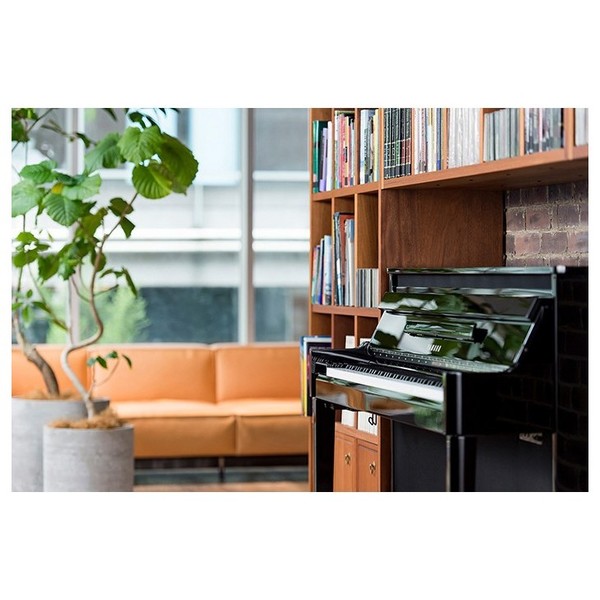 Yamaha NU1X Avantgrand Hybrid Digital Piano, Polished Ebony