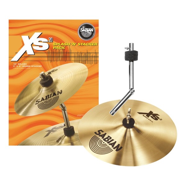 Sabian XS20 Splash 'n' Stacker Pack