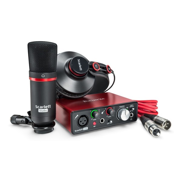 DISC Focusrite Scarlett Solo Studio With Acorn 49 Key MIDI