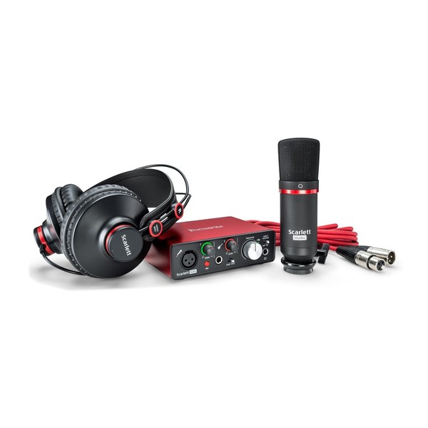 DISC Focusrite Scarlett Solo Studio With Acorn 49 Key MIDI