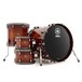 Yamaha Live Custom 22'' Undrilled 4pc Shell Pack, Amber Shadow