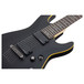 Schecter Demon-7 7 String Electric Guitar, Satin Black