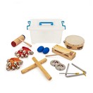 Shake and Jingle 9 Piece Kids Percussion Set by Gear4music